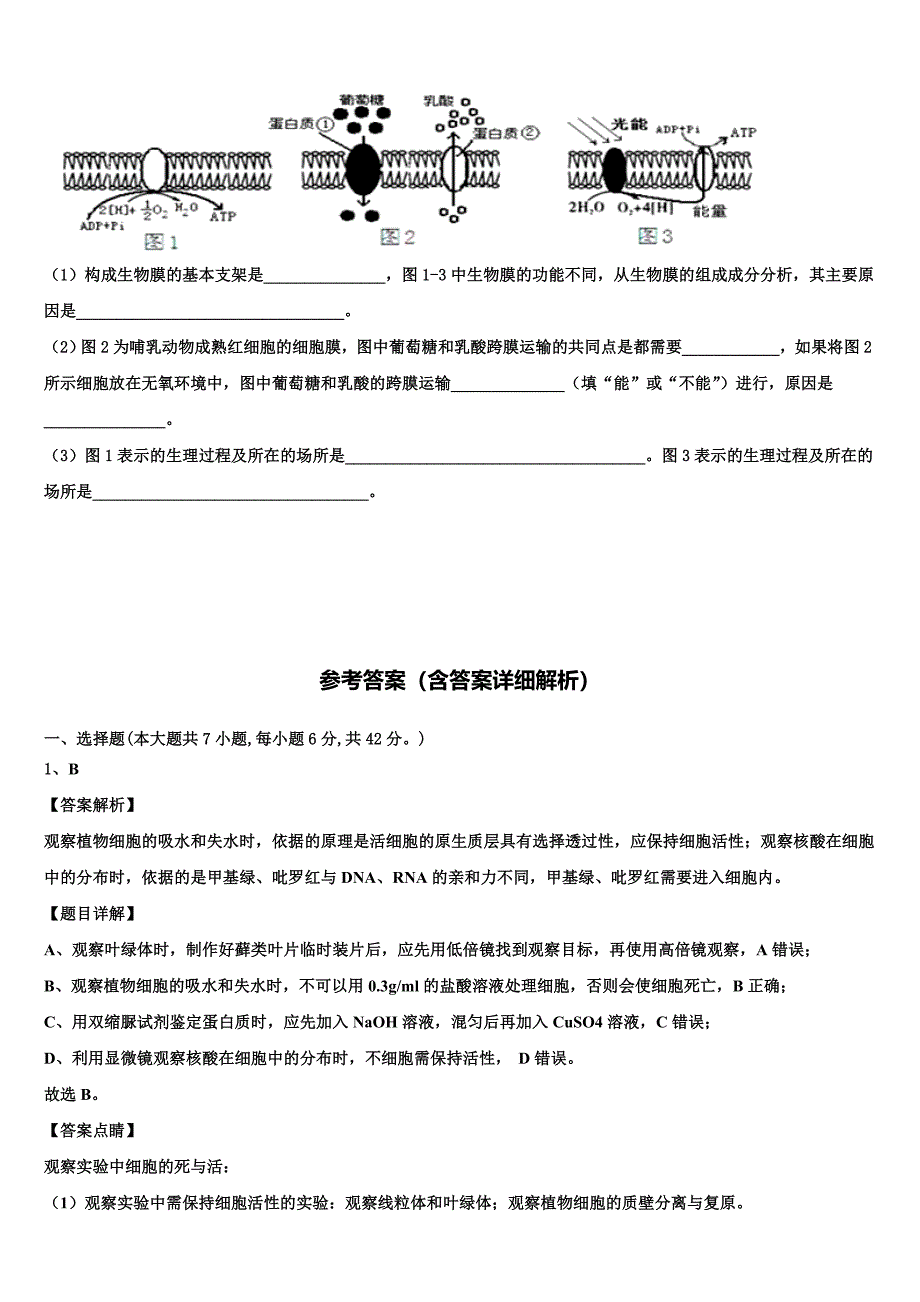 2023年河南省济源英才学校高二生物第二学期期末统考模拟试题（含解析）.doc_第4页