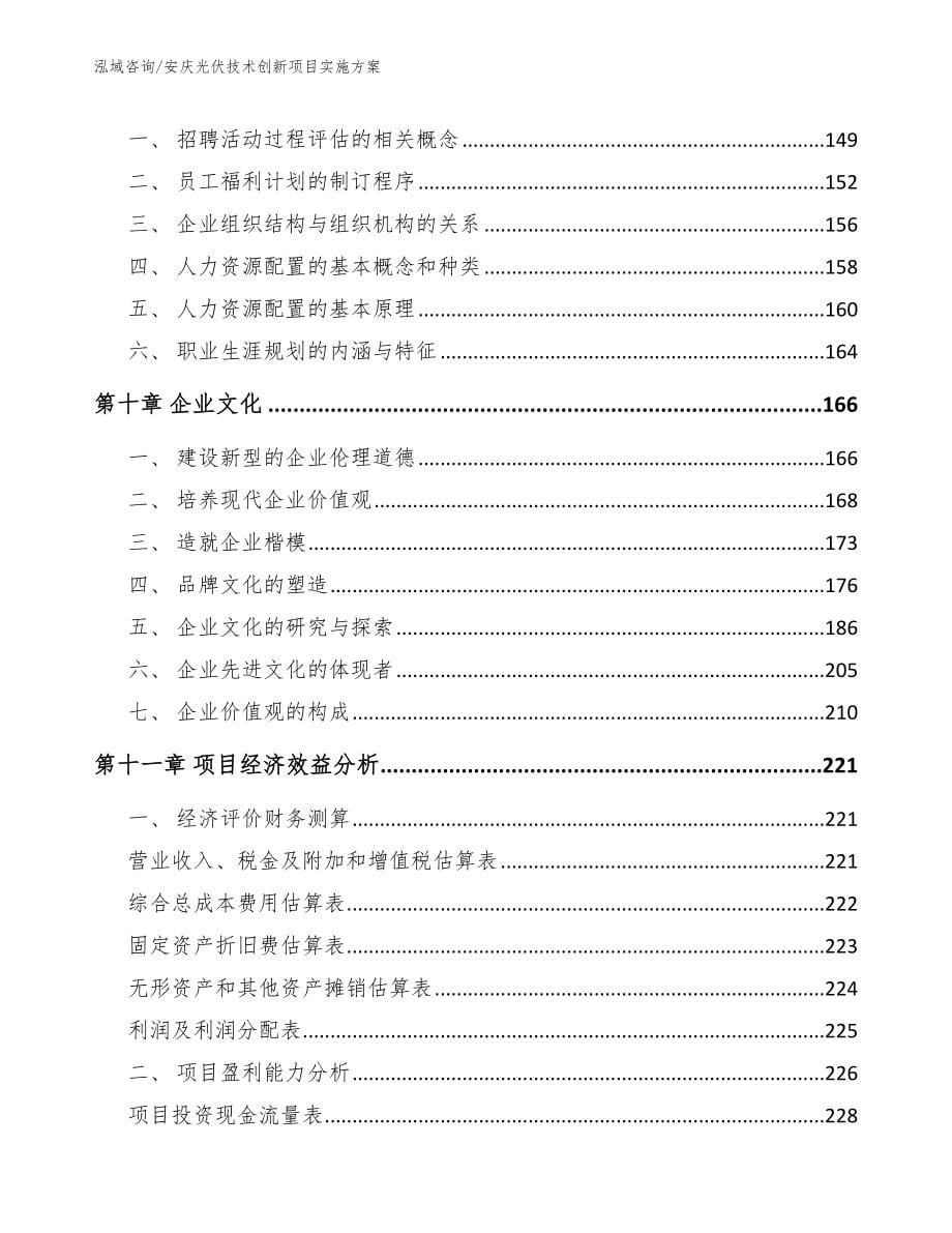 安庆光伏技术创新项目实施方案（范文）_第5页