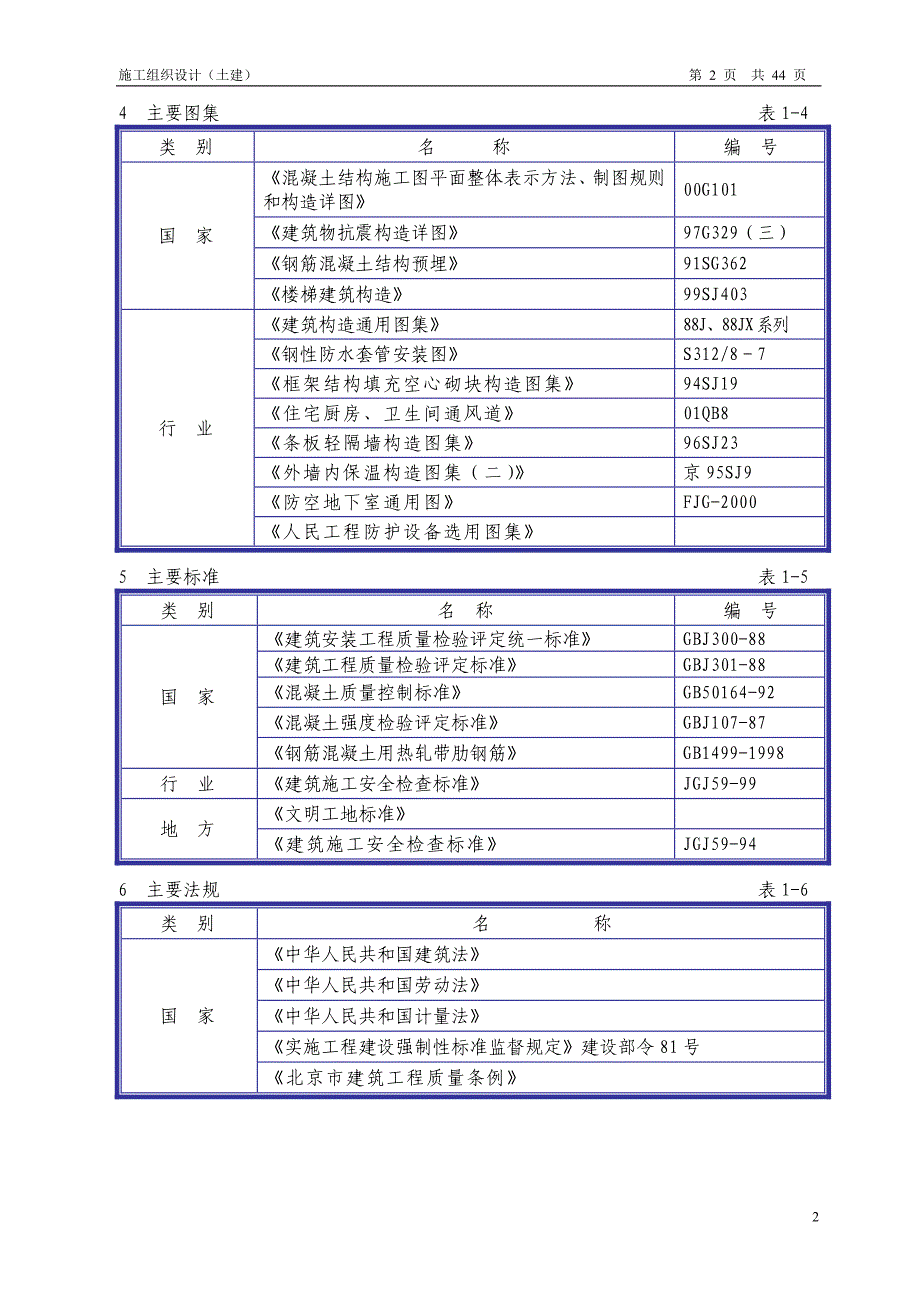 新《施工方案》日报社外籍专家公寓及夜班职工用房工程施工组织设计方案8_第2页