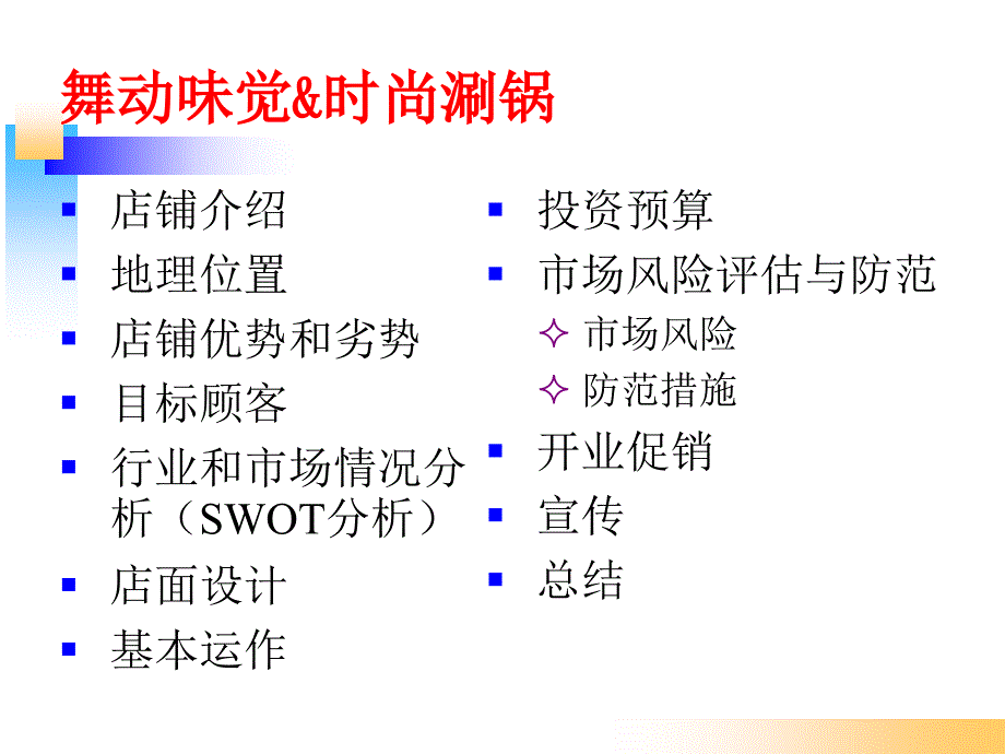 开店策划的方案ppt课件_第2页