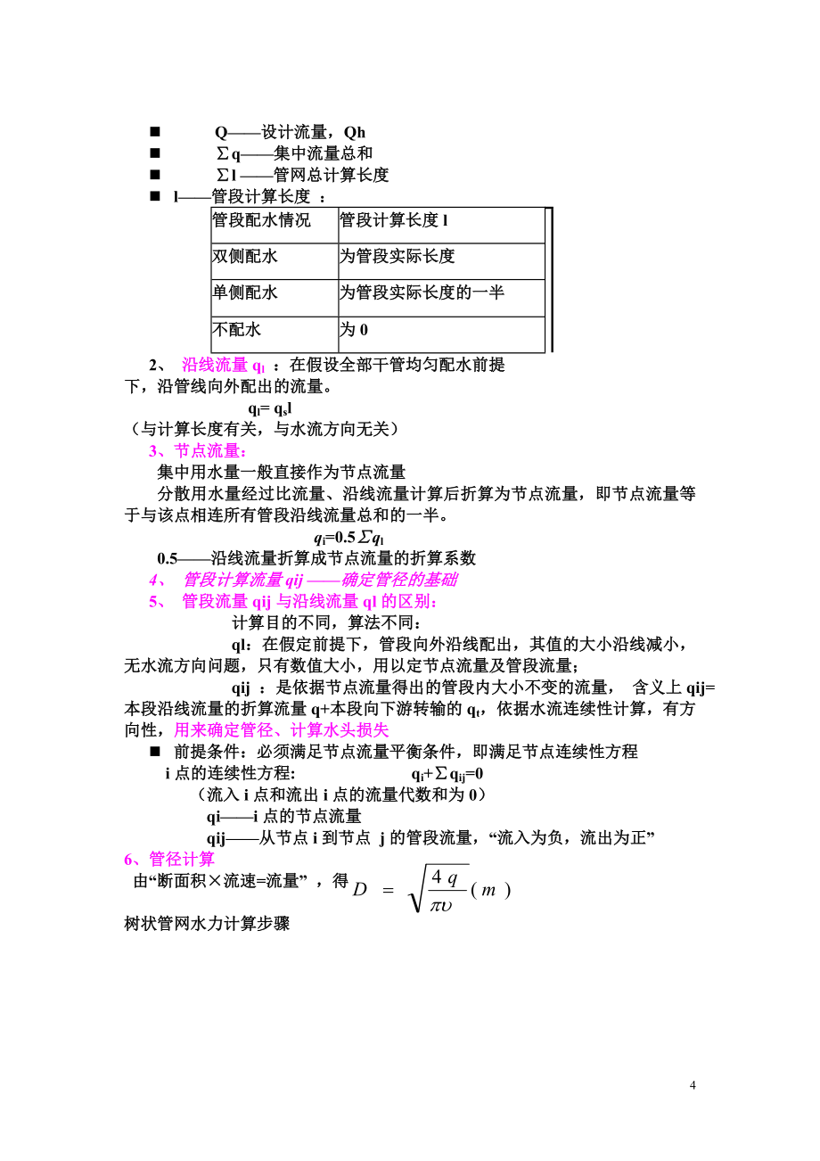 给排水注册专业考试计算公式汇总_第4页