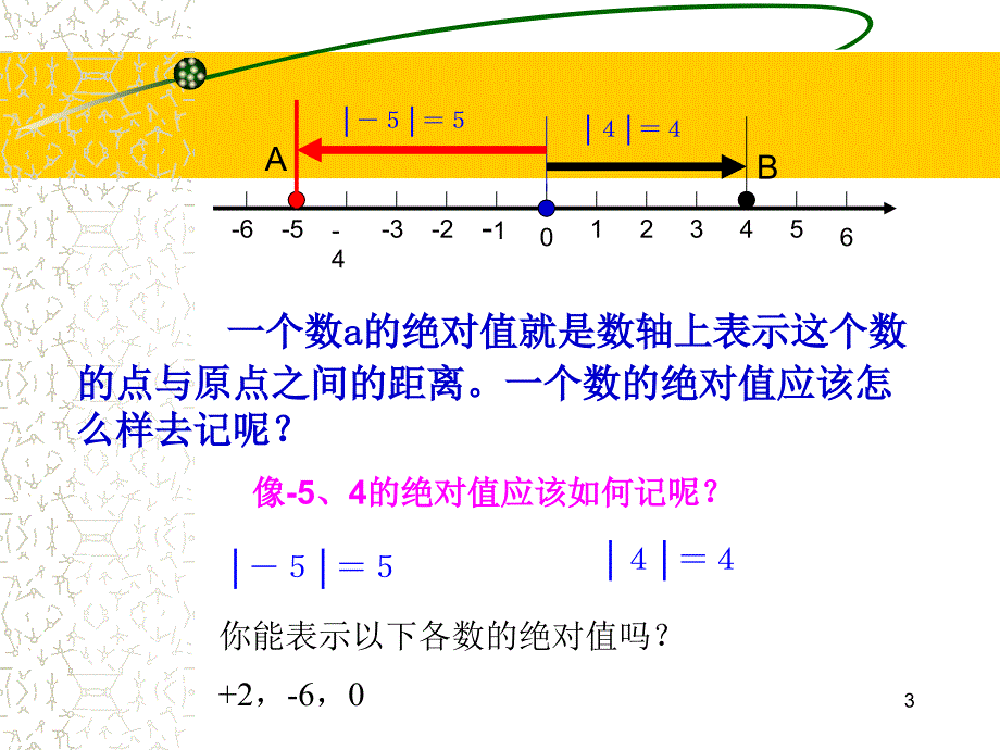 初中七年级数学绝对值北师大版_第3页