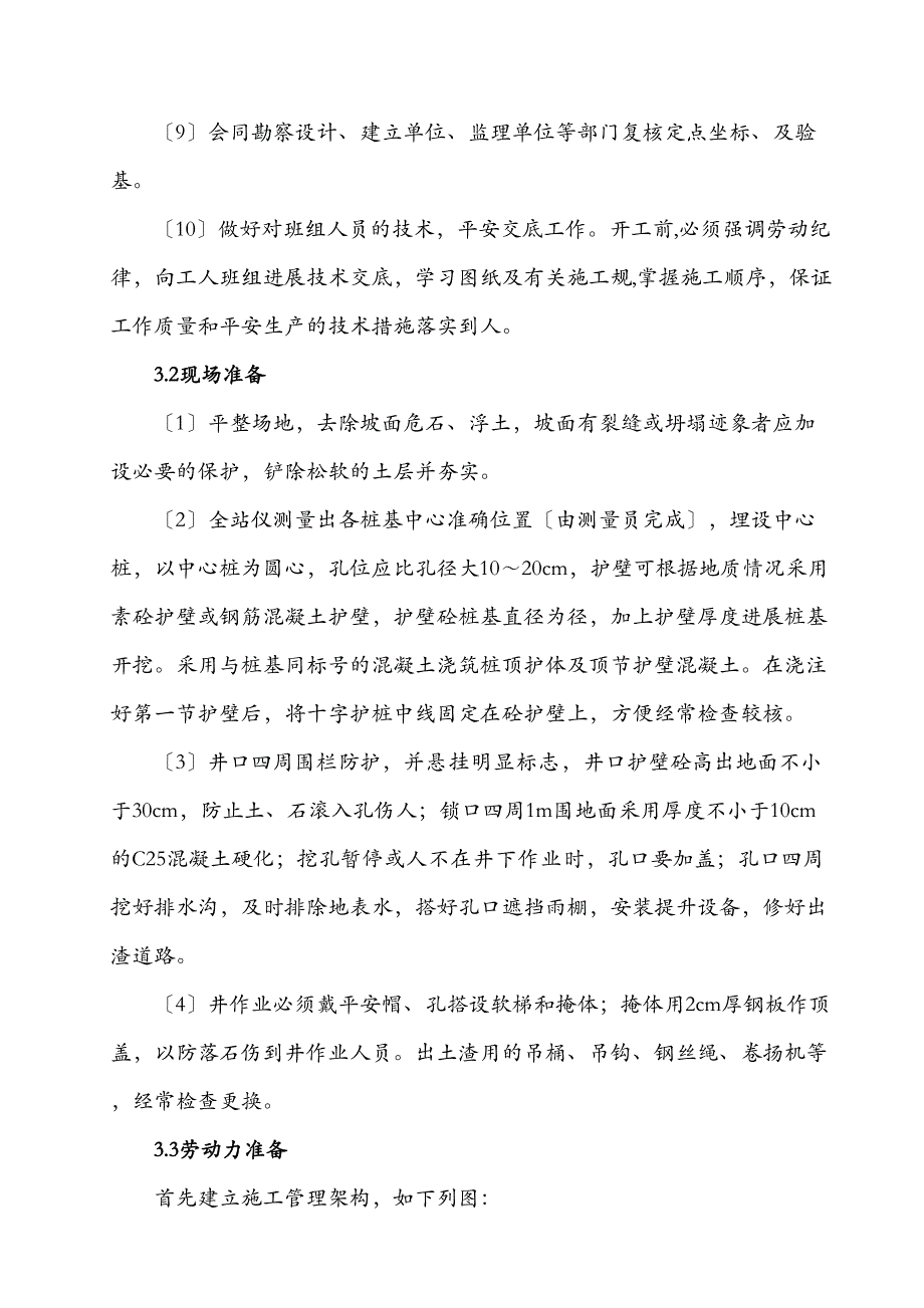 人工挖孔桩专项建筑施工组织设计及对策(DOC 35页)_第3页