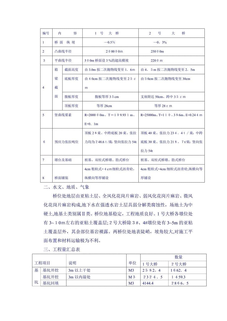 一个完整的桥梁施工组织设计_第5页