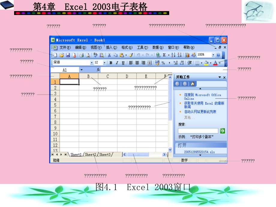 电脑基础知识Excel电子表格ppt课件_第4页