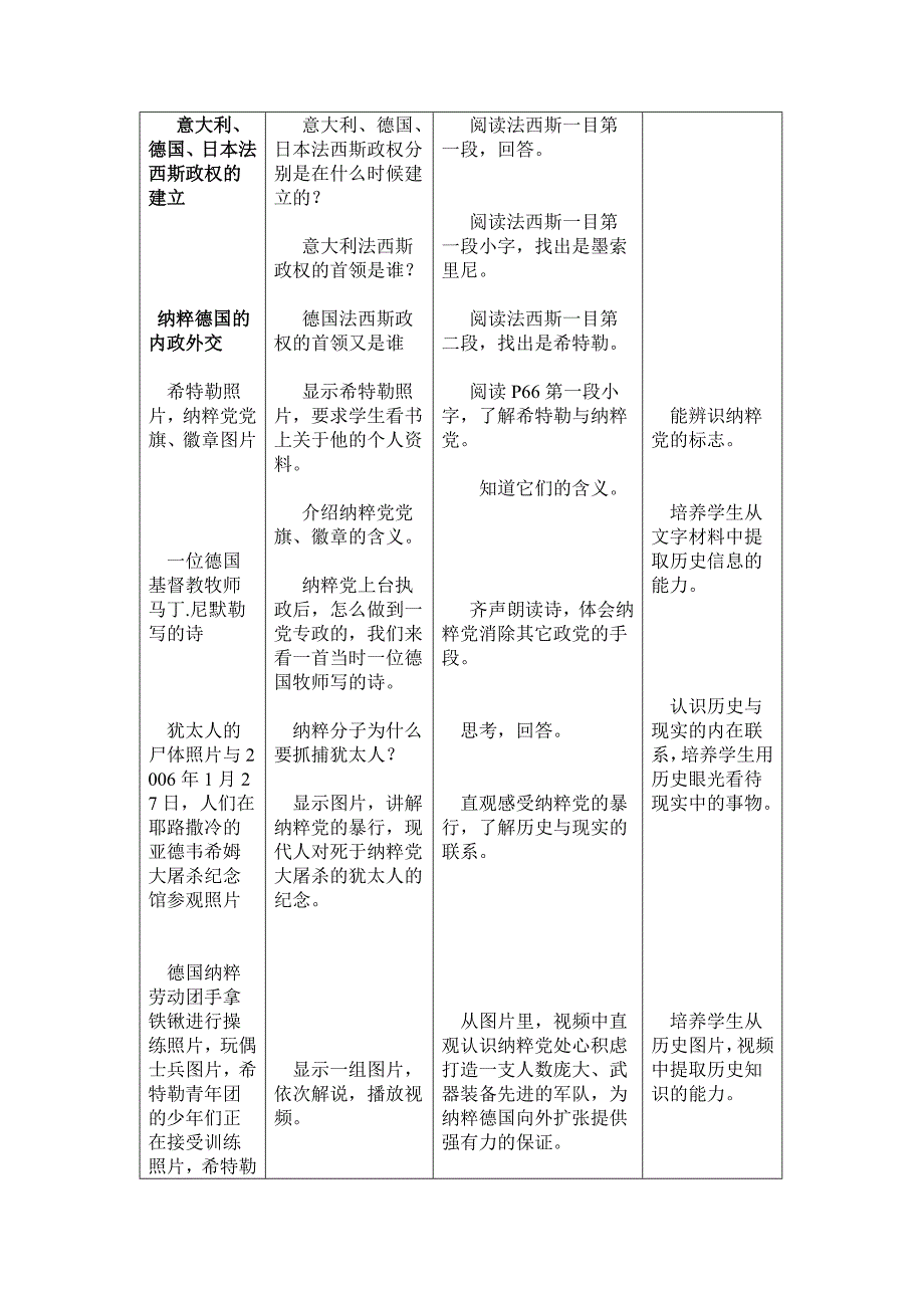 《第二次世界大战的发》教案_第2页