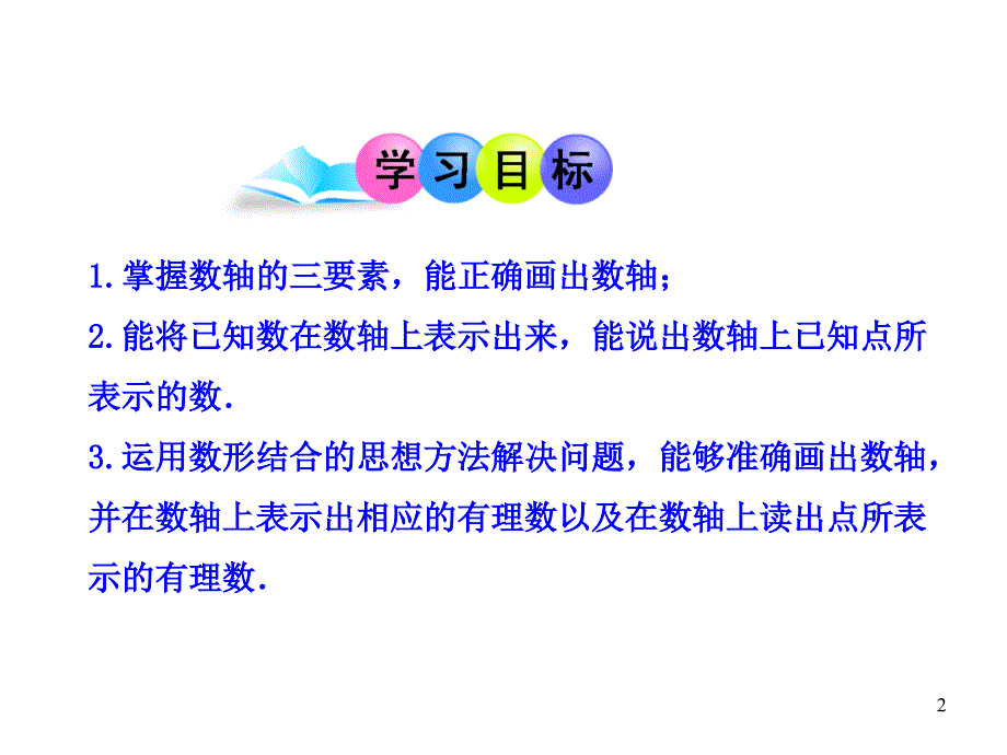 初中数学教学课件：1.2.2--数轴(人教版七年级上)--公开课一等奖课件_第2页