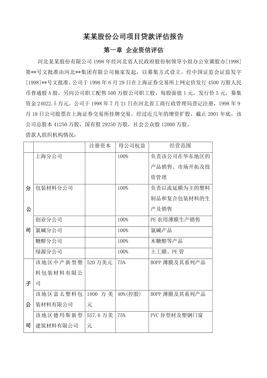 年产21000吨水、气用pe管材管件项目可行性研究报告_第1页