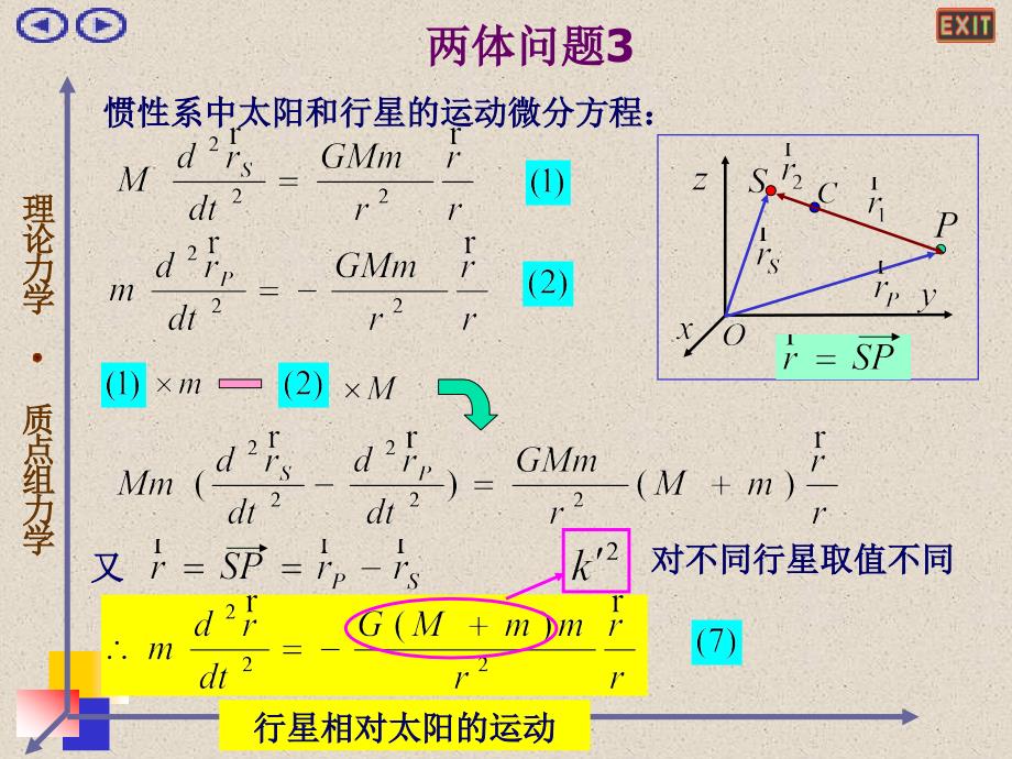 理论力学02质点组力学6_第3页