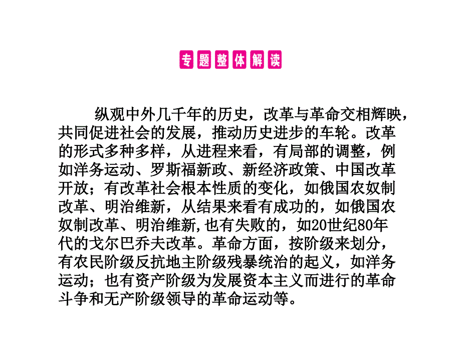 专题三中外史上的重大改革ppt课件_第3页