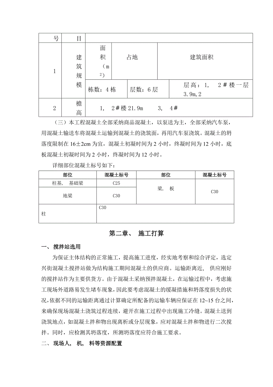 混凝土施工方案_第3页