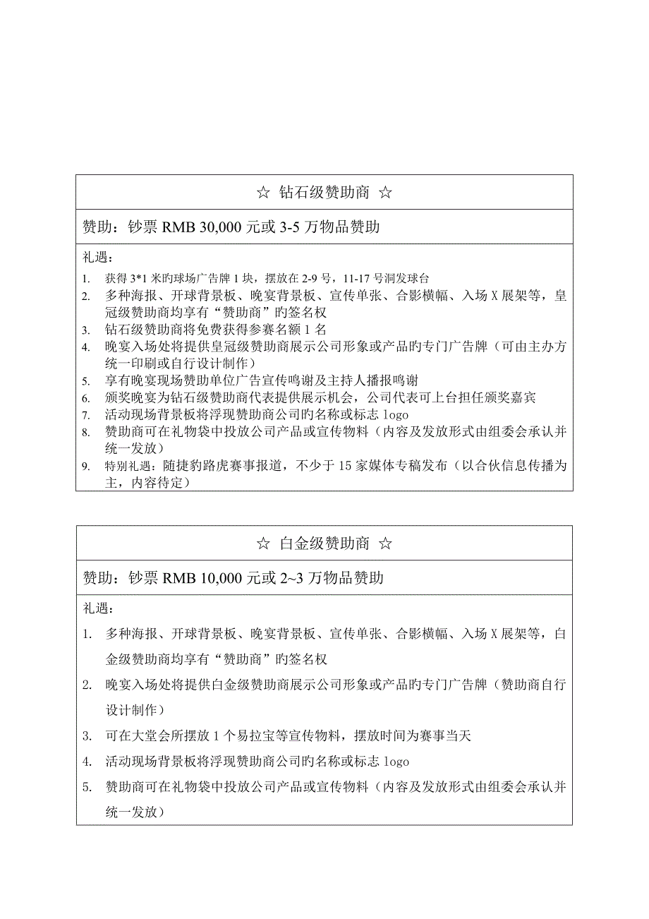 路虎捷豹高尔夫精英赛赞助专题方案_第4页