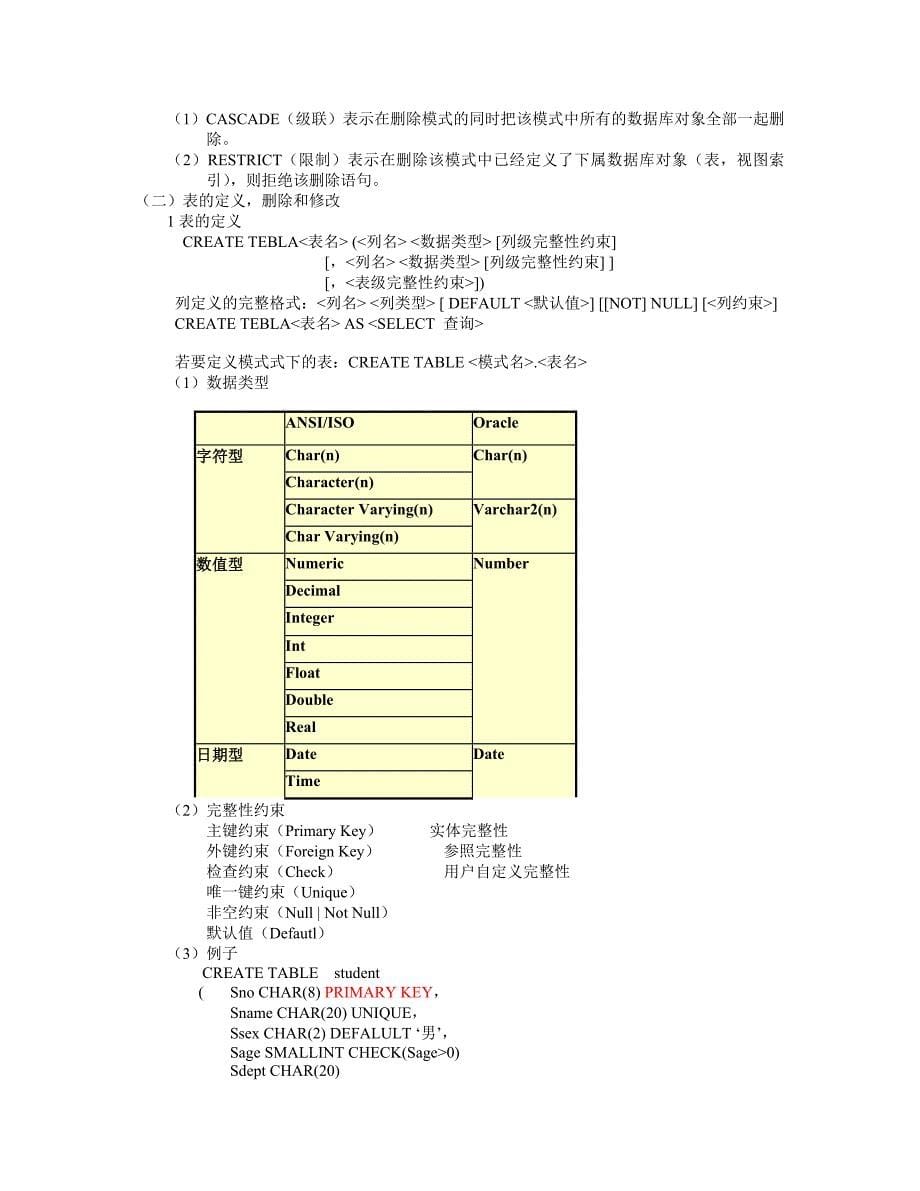 数据库知识要点总结_第5页