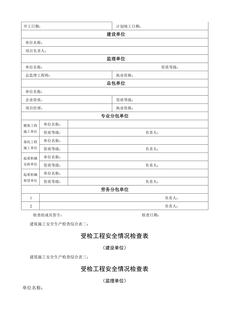 工程两年行动执法检查表格_第3页