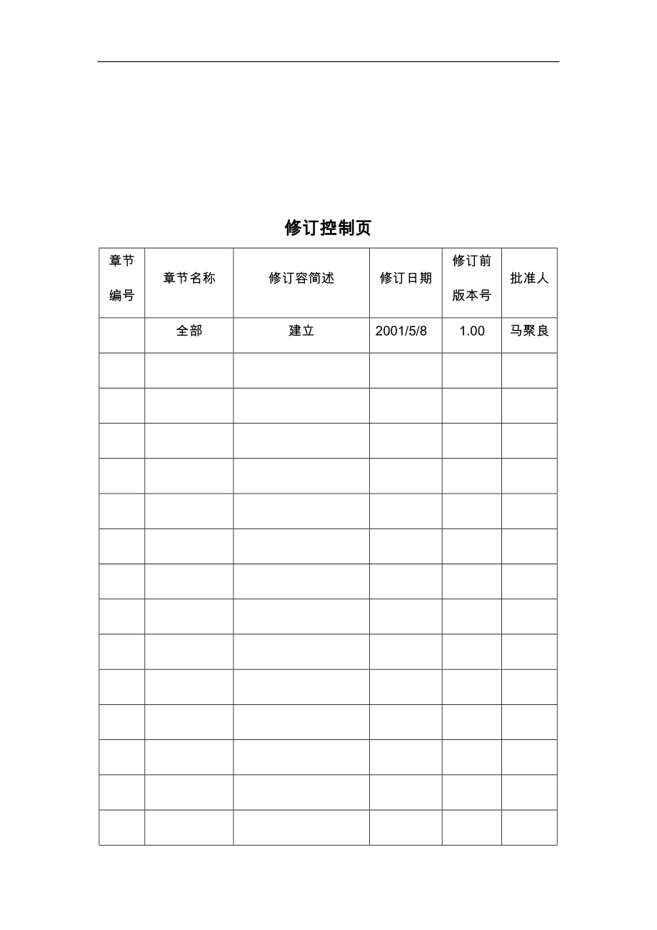 某信息技术公司质量管理手册范本_第2页