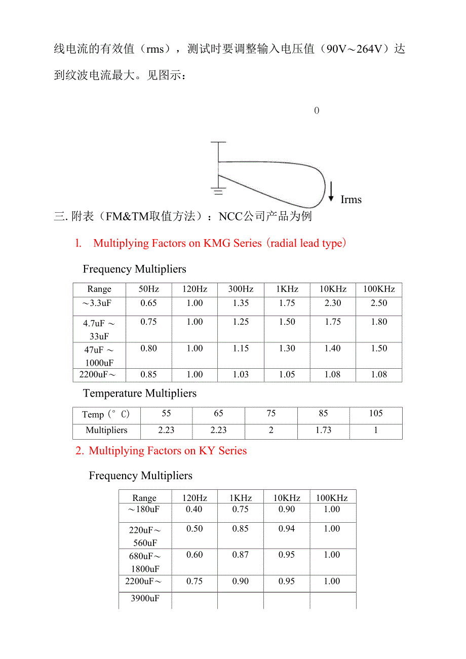 电解电容纹波及寿命测试方法_第2页