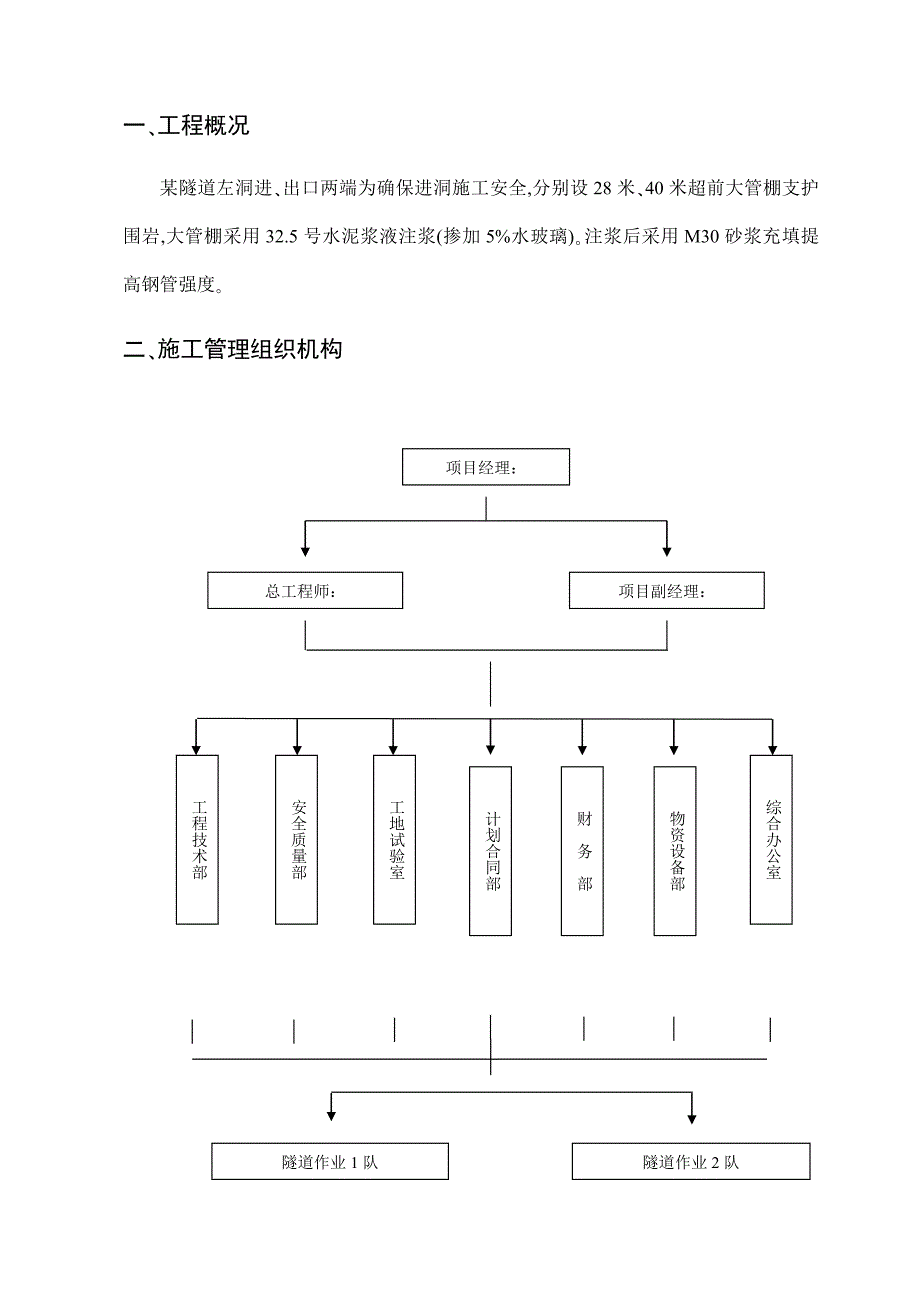 某隧道左线管棚施工方案_第4页