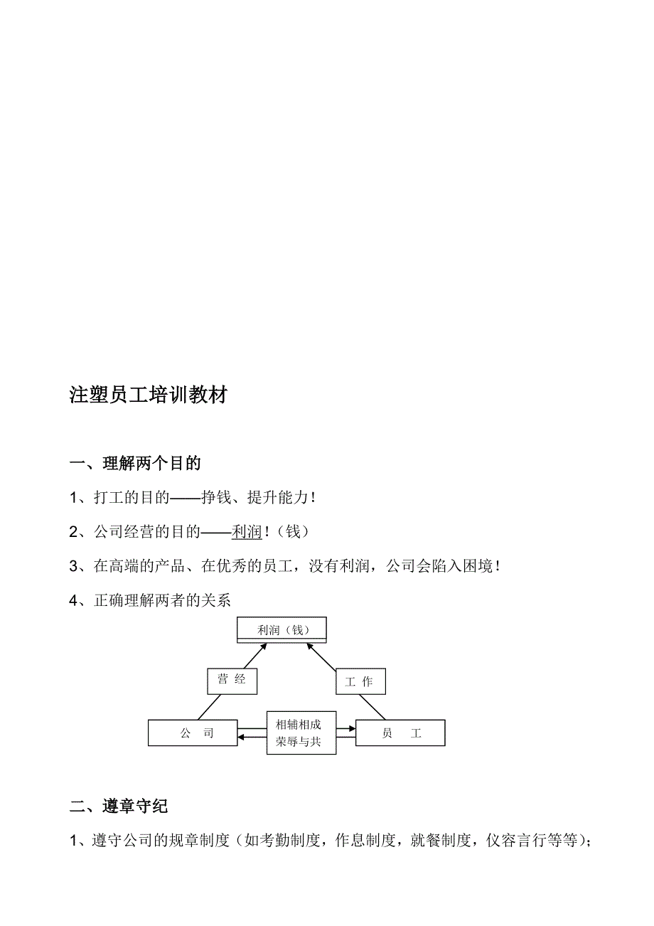 注塑员工培训教材精品资料_第1页