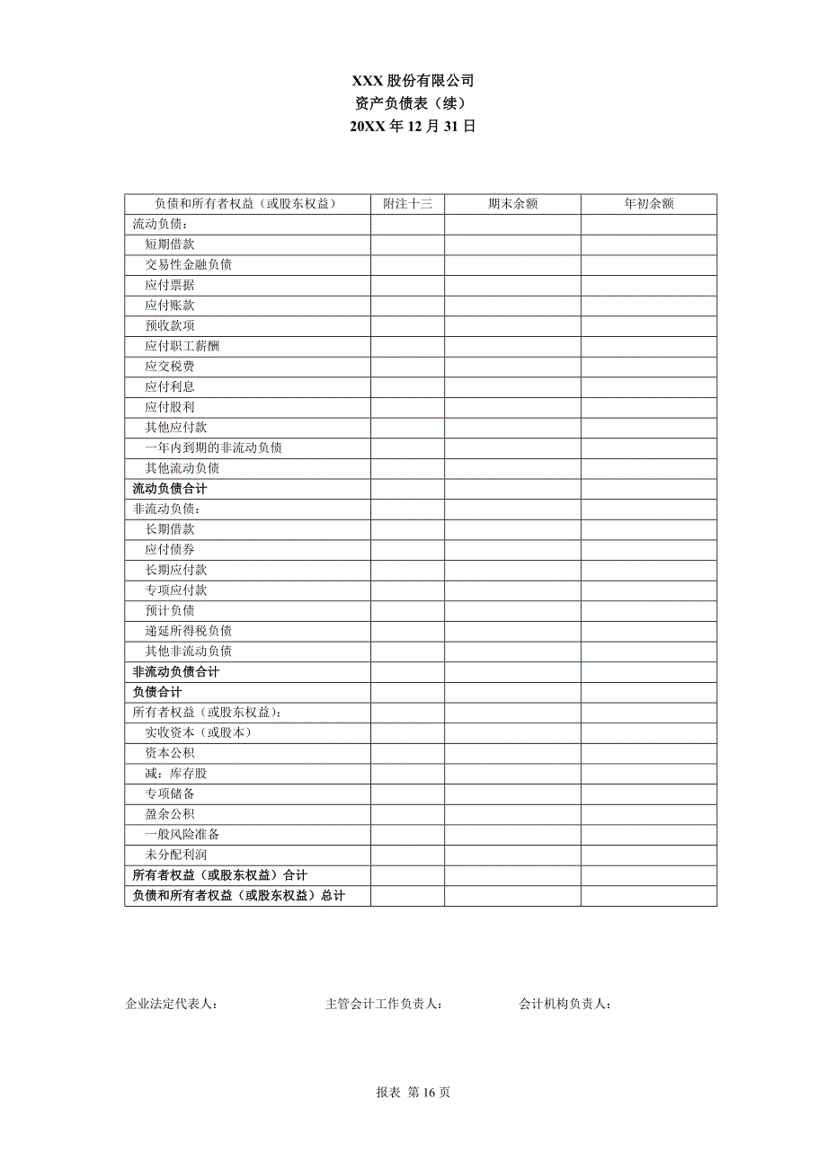 1上市公司报表模板（使用企业会计准则的公司也适用）（天选打工人）.docx_第2页