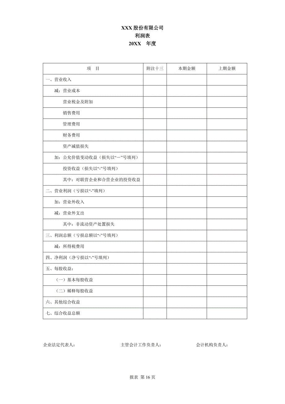 1上市公司报表模板（使用企业会计准则的公司也适用）（天选打工人）.docx_第5页