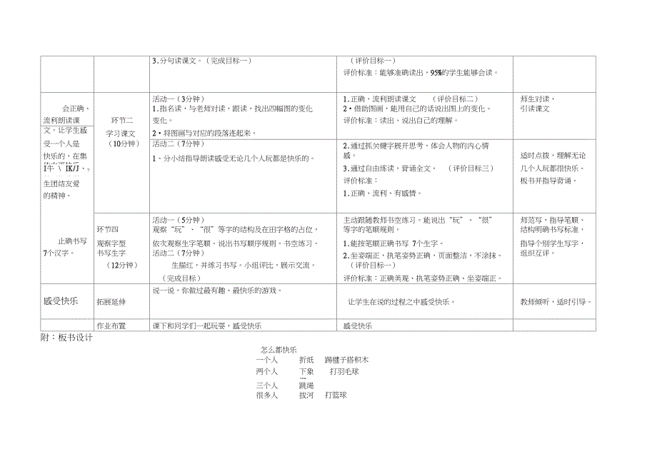 怎么都快乐基于标准教学设计_第3页