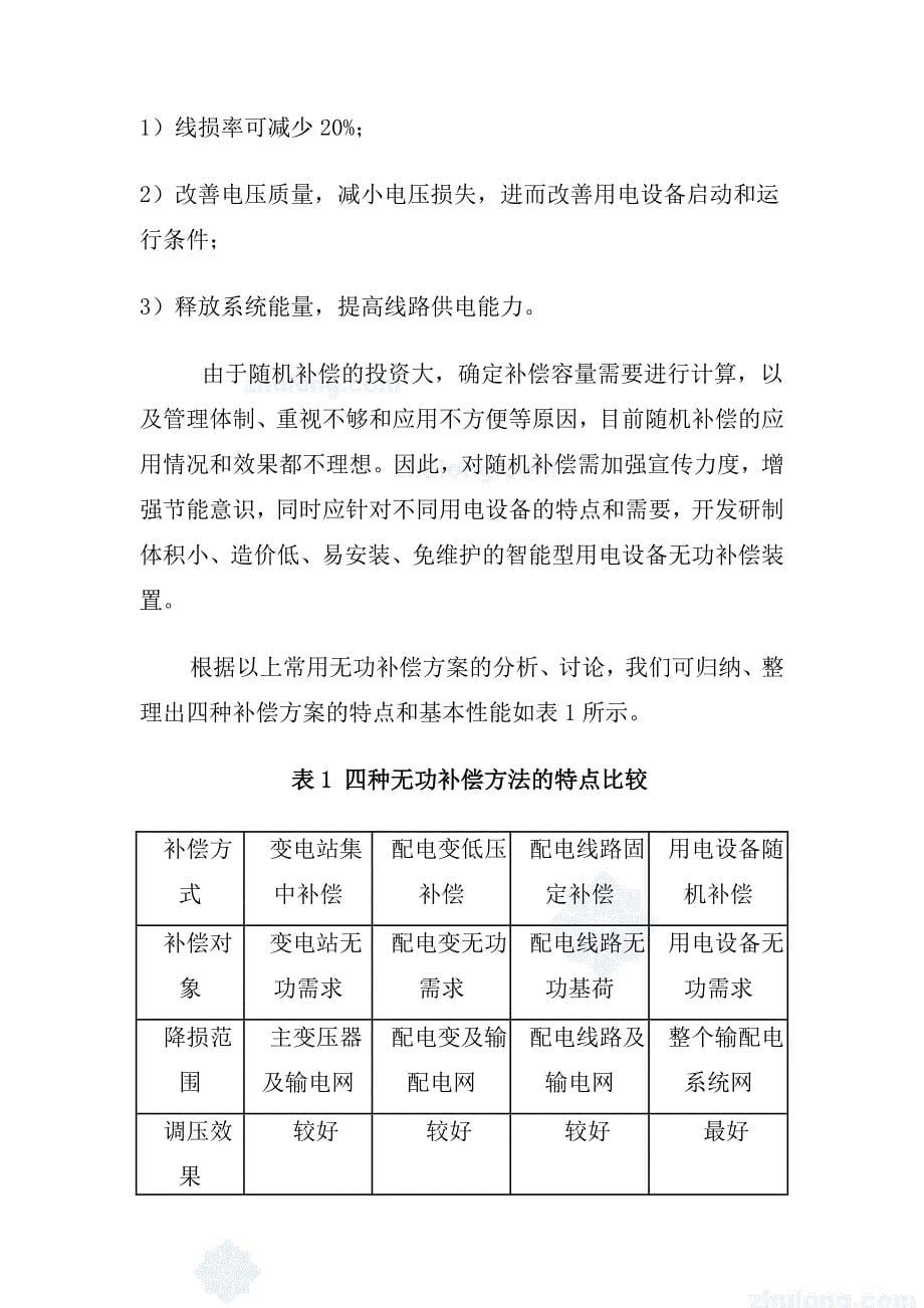 配电网无功补偿方案比较和补偿工程应注意的问题（建筑电气论文）_第5页