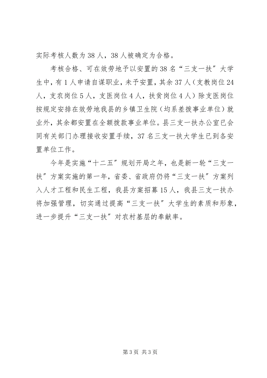 2023年县人社局“三支一扶”工作申报材料.docx_第3页