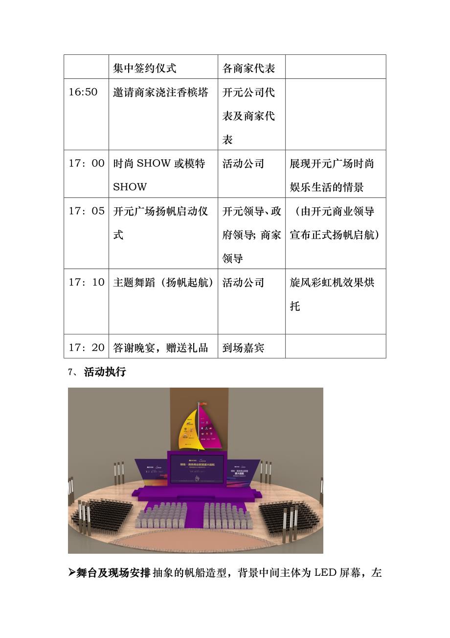 开封开元广场招商成果发布会活动方案_第3页