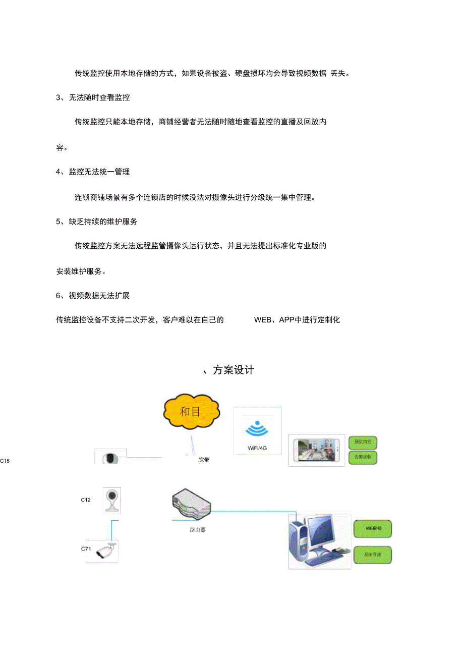 和目临街商铺监控解决方案_第3页