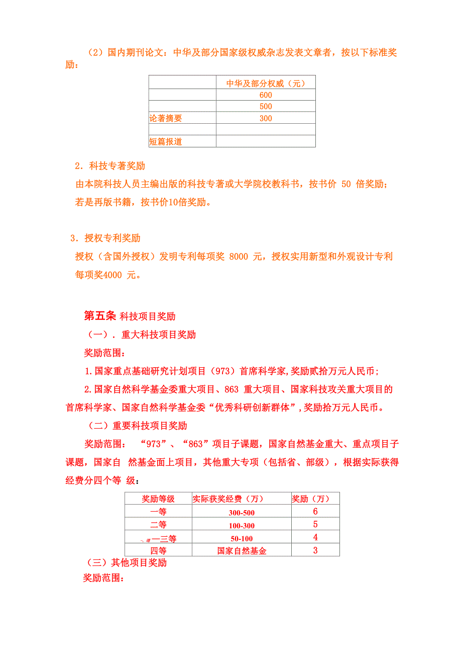 复旦大学附属华山医院科研奖励管理条例_第3页