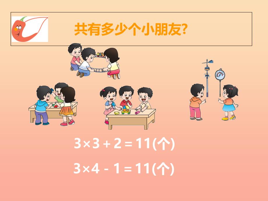 2019秋二年级数学上册 第一单元 表内乘法（一）（第8课时）3的乘法口诀课件3 西师大版.ppt_第2页