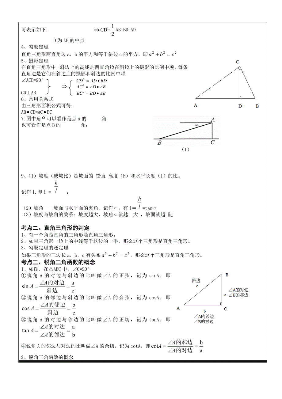 解直角三角形超经典例题讲解名师制作优质教学资料_第2页