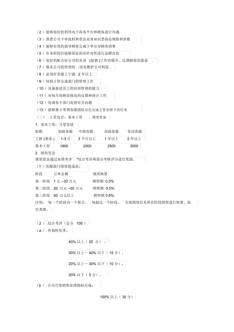 售前客服考核知识讲解_第2页