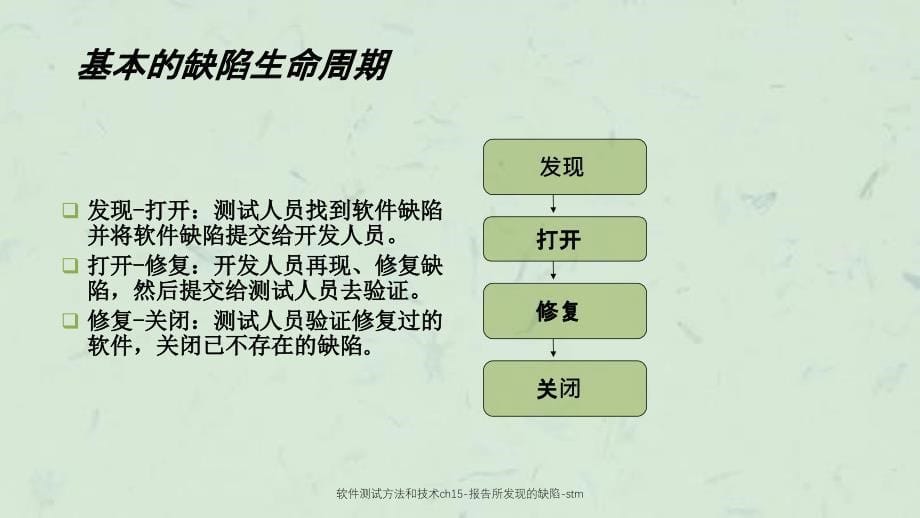 软件测试方法和技术ch15报告所发现的缺陷stm_第5页