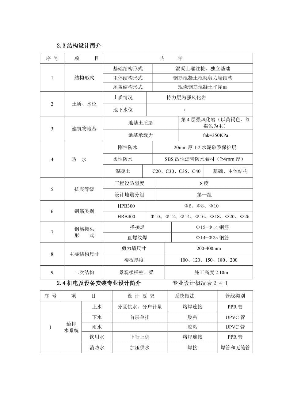 联合建筑施工组织设计_第5页