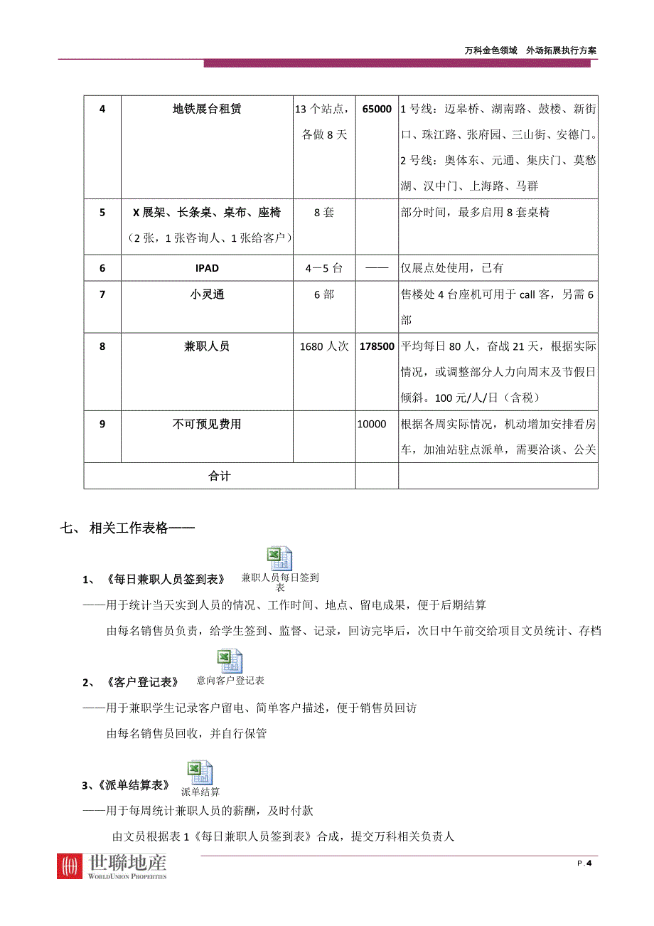 南京万科金色领域外拓冲刺方案200366353_第4页