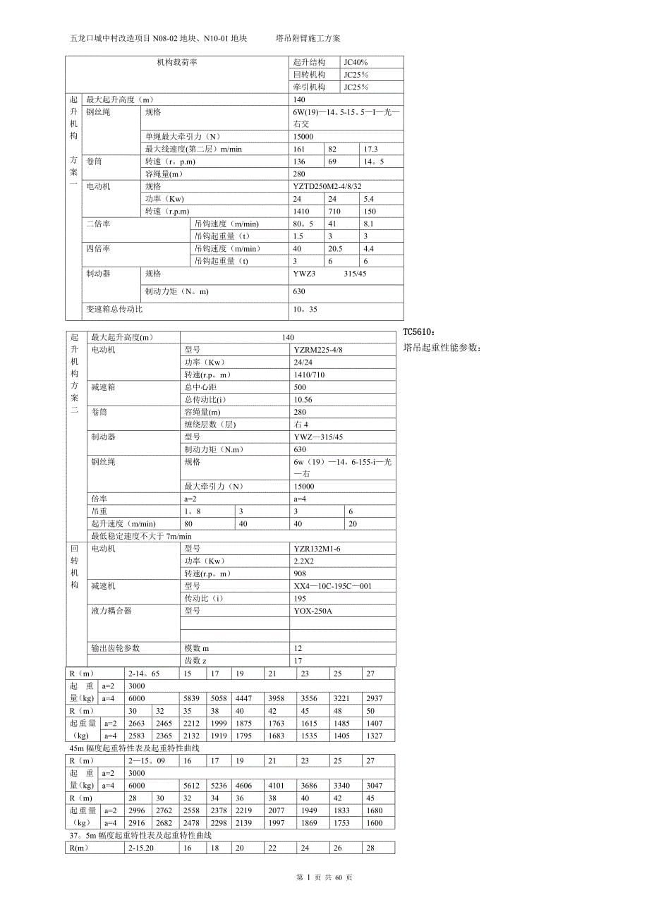 塔吊附臂方案_第5页