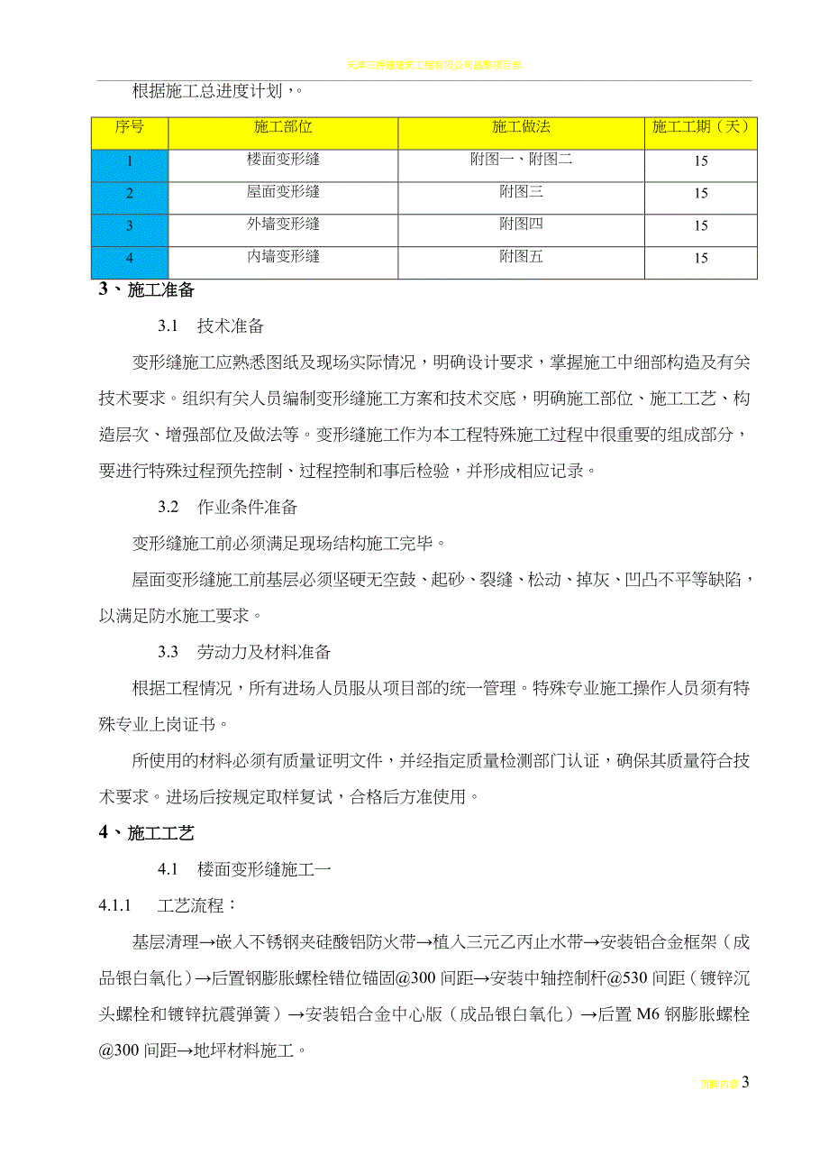 变形缝施工方案87711_第3页