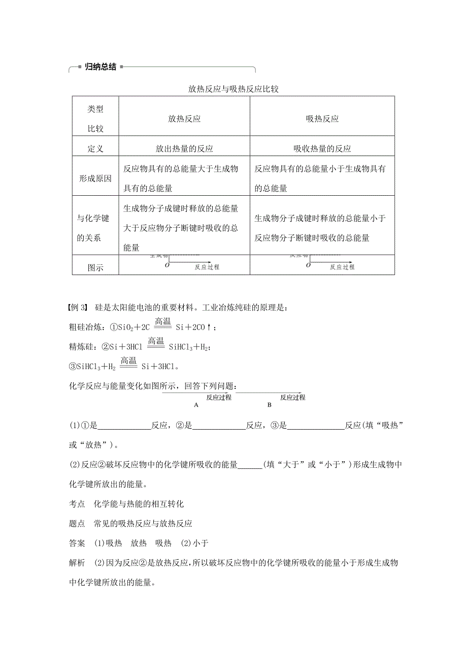 【精品】高中化学第2章化学键化学反应与能量第1节化学键与化学反应第3课时化学键与化学反应中的能量变化学案鲁科版必修2_第4页