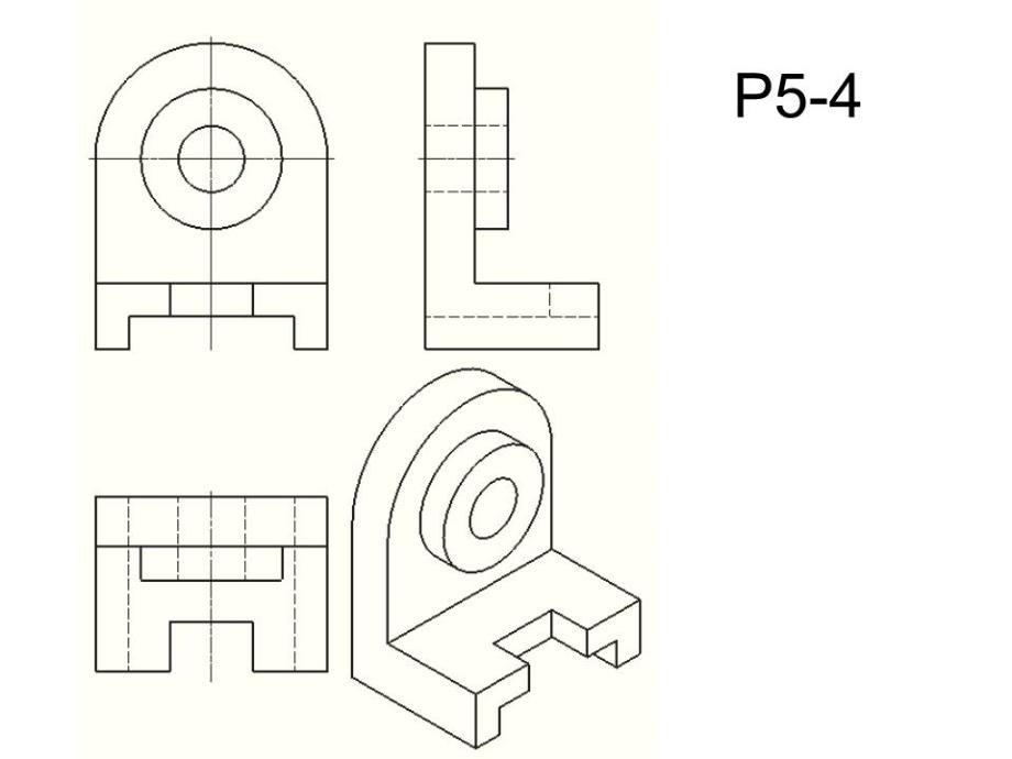 机械制图习题集答案.ppt_第4页