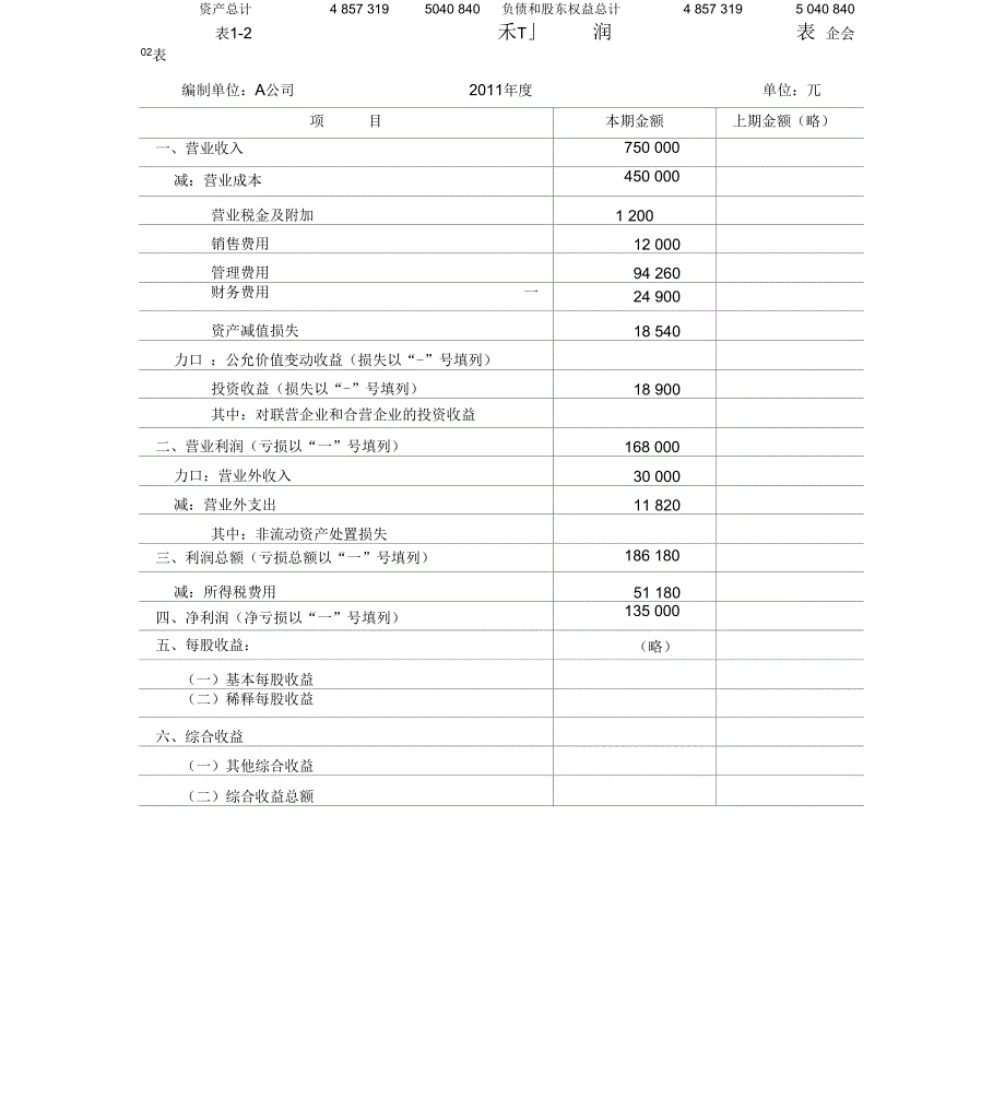 现金流量表编制实例_第3页