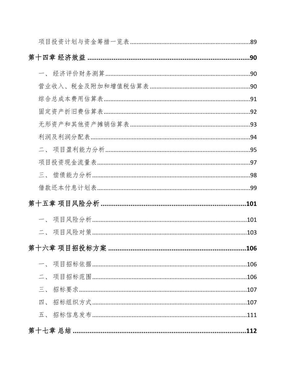 吕梁LED项目可行性研究报告_第5页