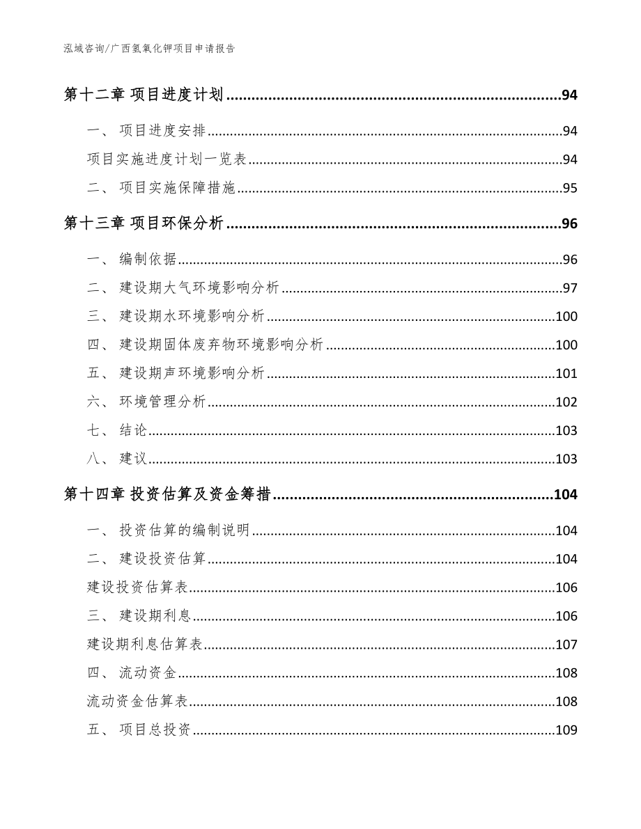 广西氢氧化钾项目申请报告_参考范文_第4页