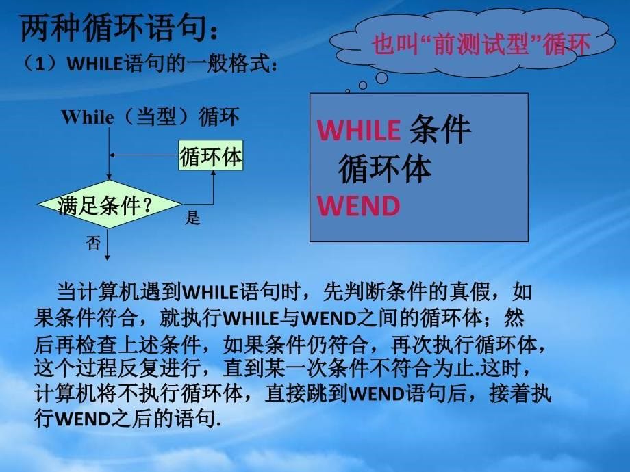 高考数学一轮复习 1.2.3《循环语句》课件 新人教A必修3_第5页