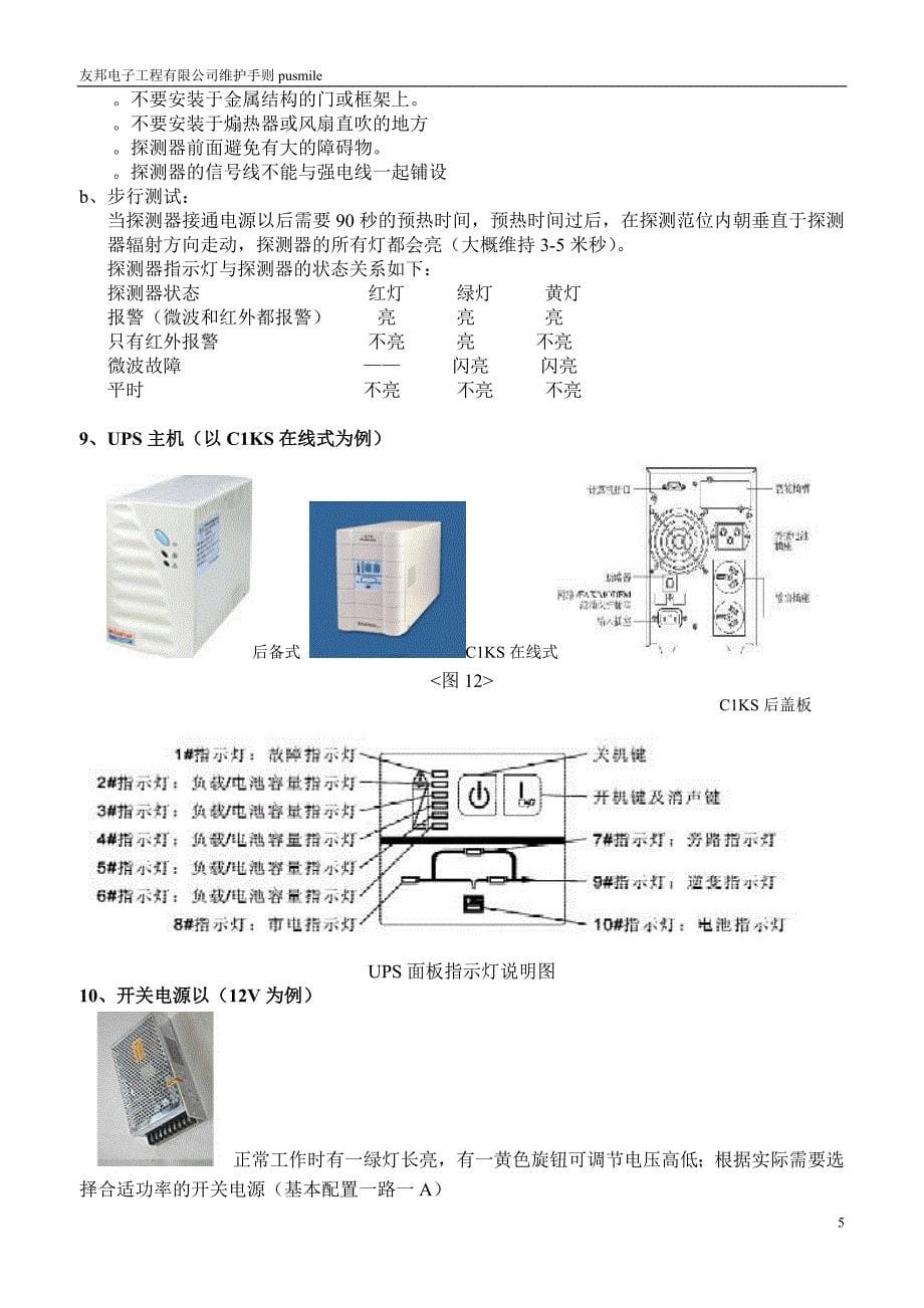 银行监控系统技术员维护处理手册_第5页