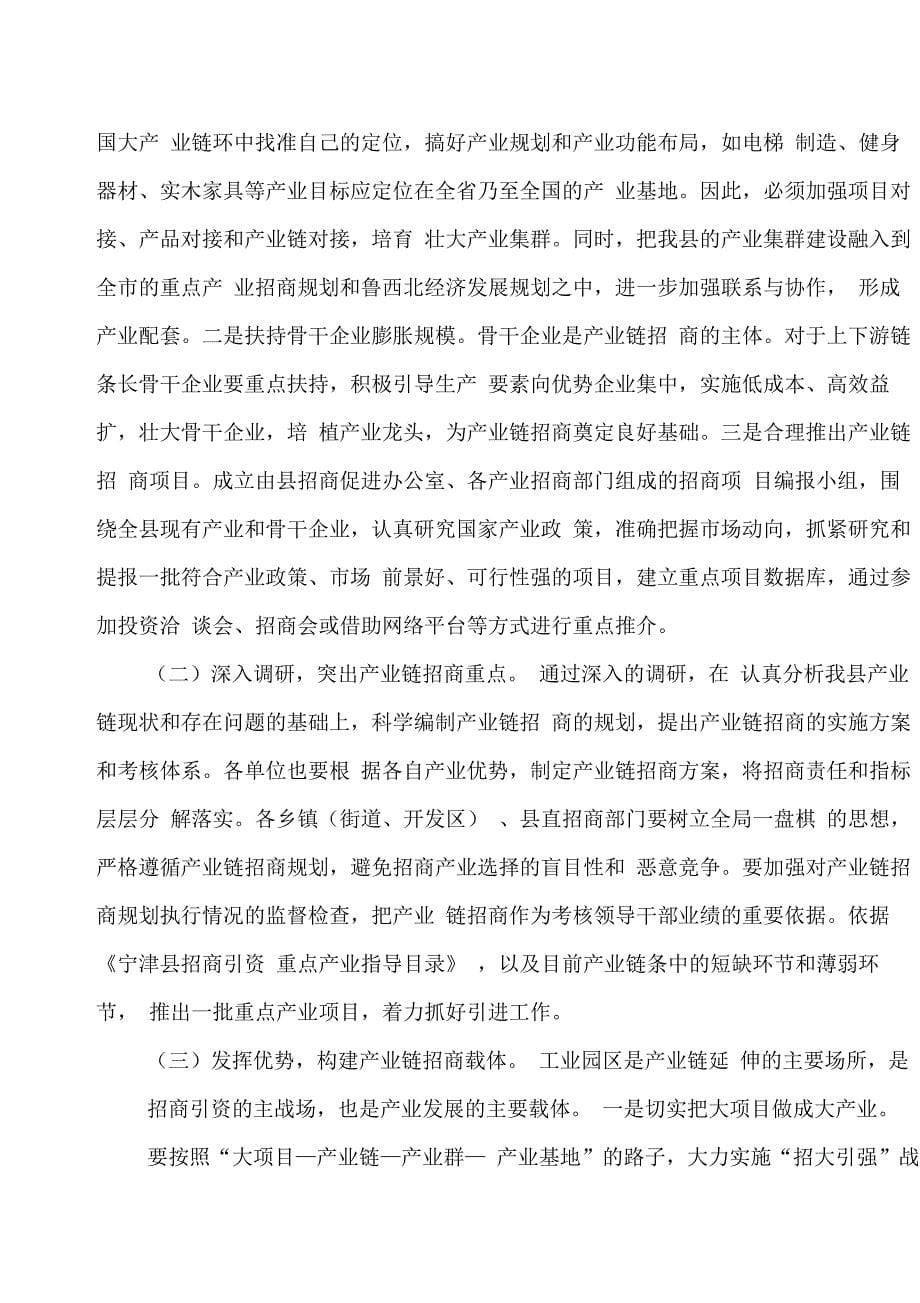 关于产业链招商的认识_第5页