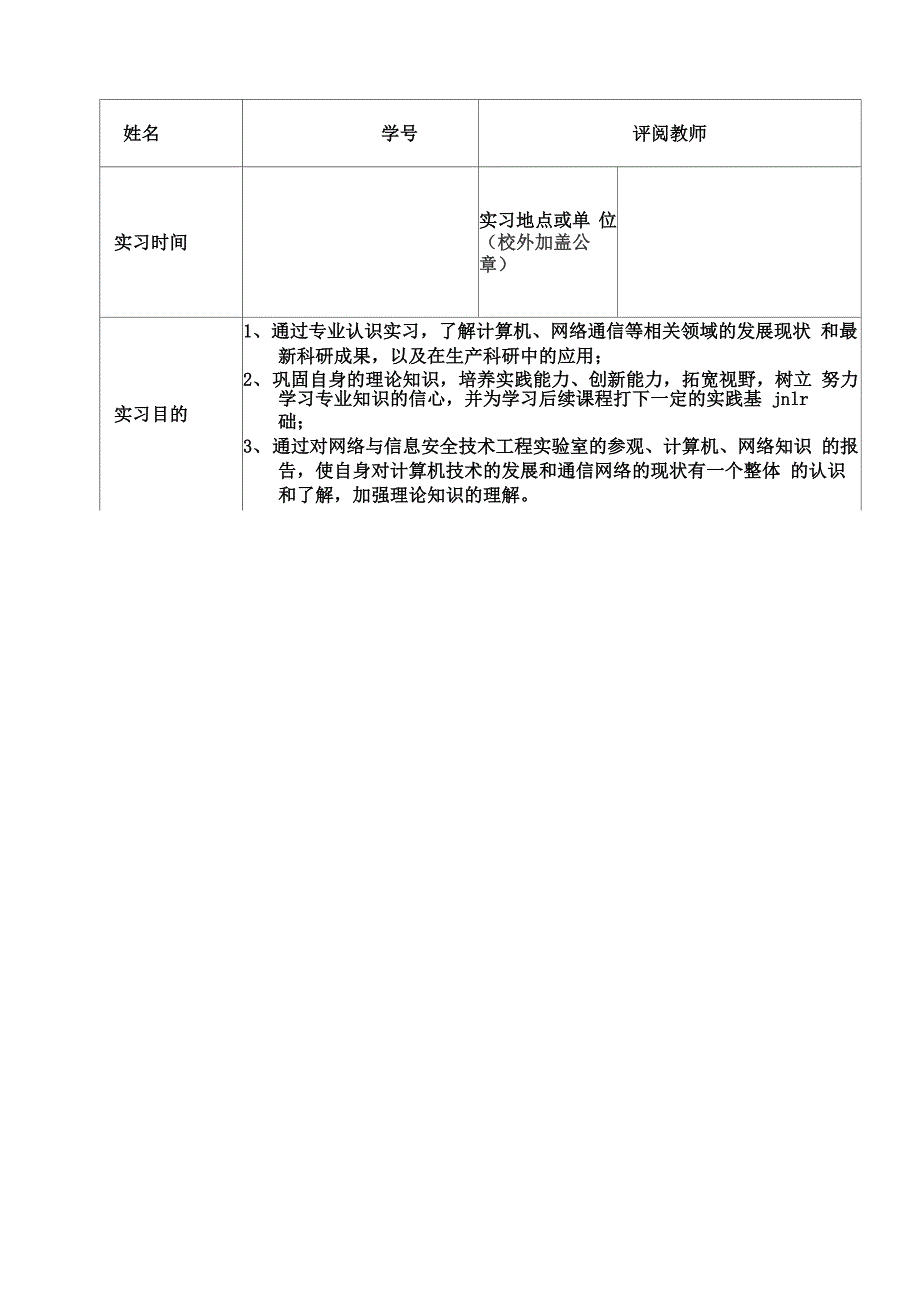 信息安全专业的专业认识实习报告_第2页