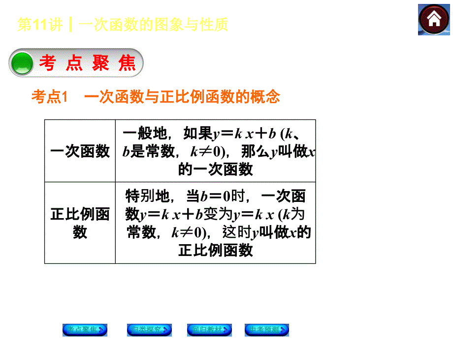 中考考点一次函数的图象与性质_第2页