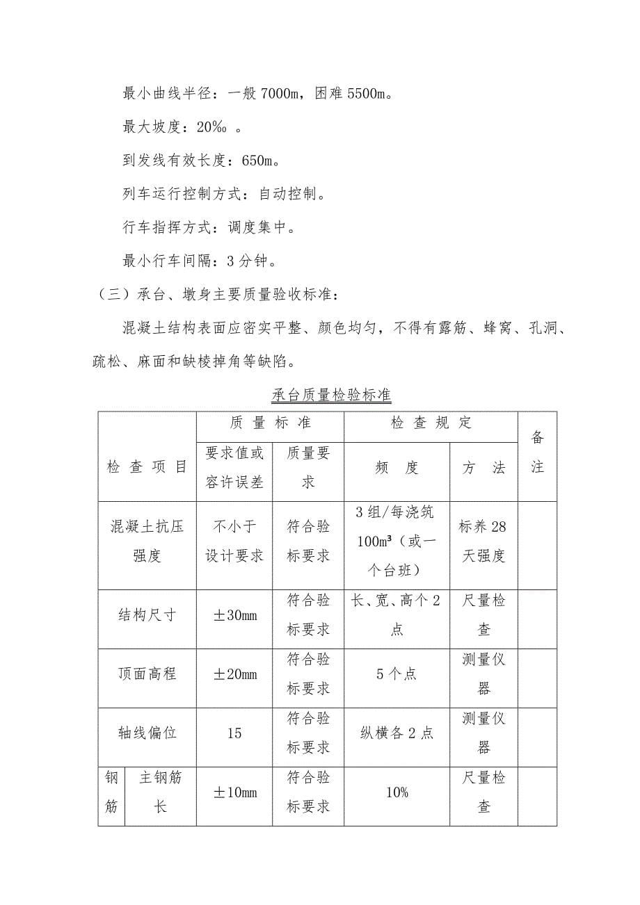 商合杭铁路监理七标项目承台墩身监理细则_第5页