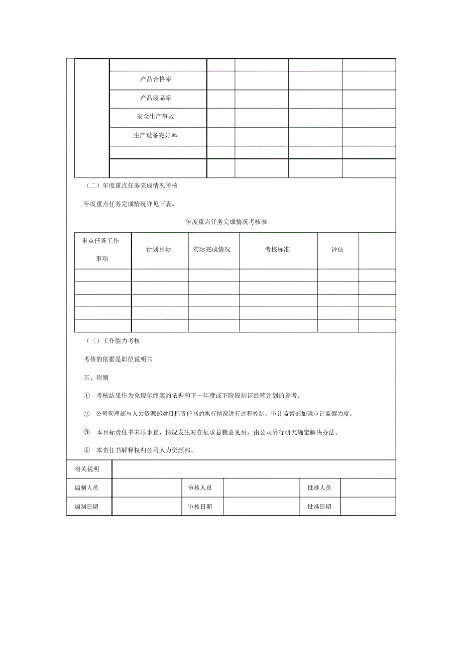 生产总监绩效考核指标_第3页